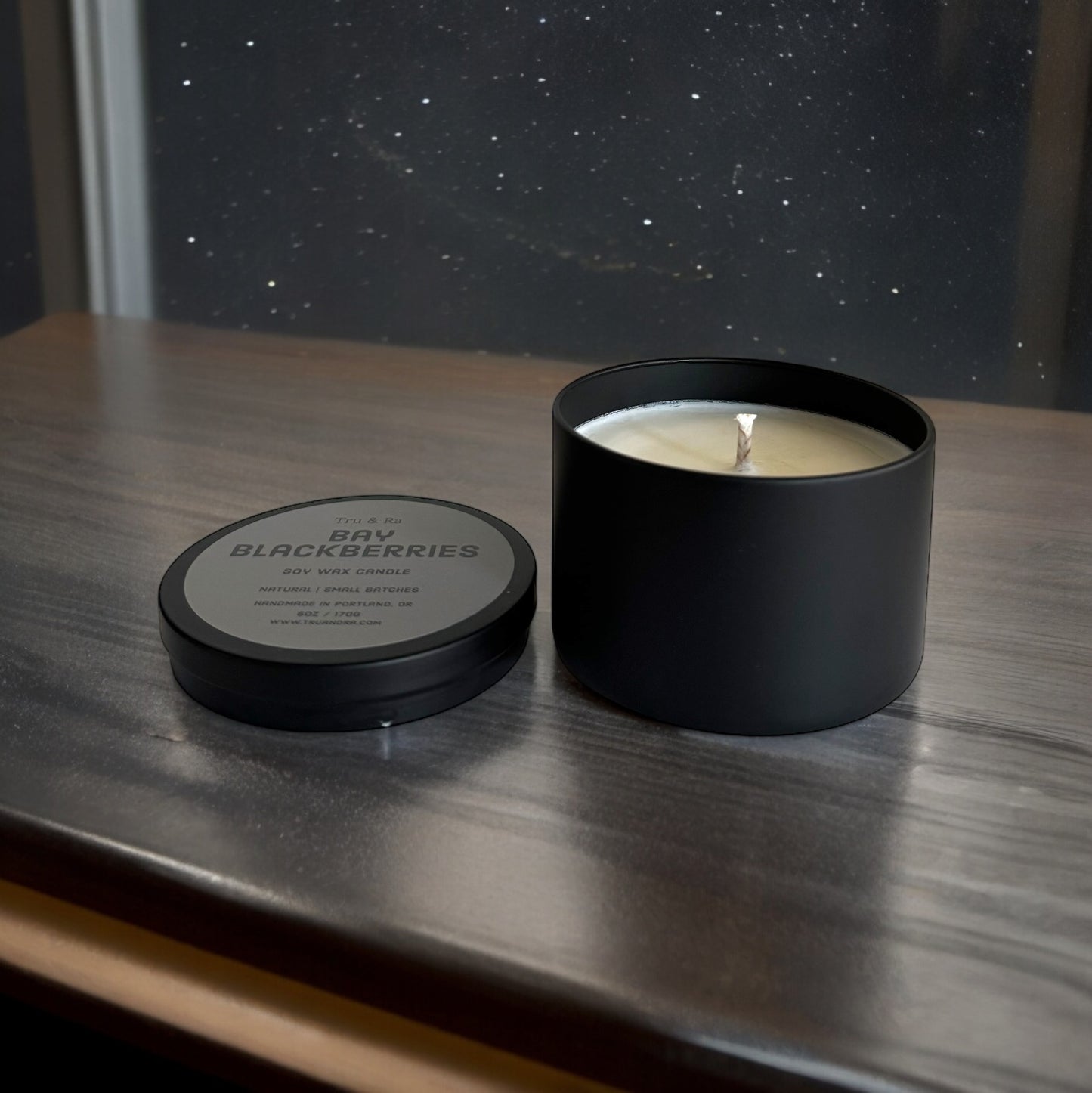 Bay Blackberries - Soy Wax Candle - Tru & Ra